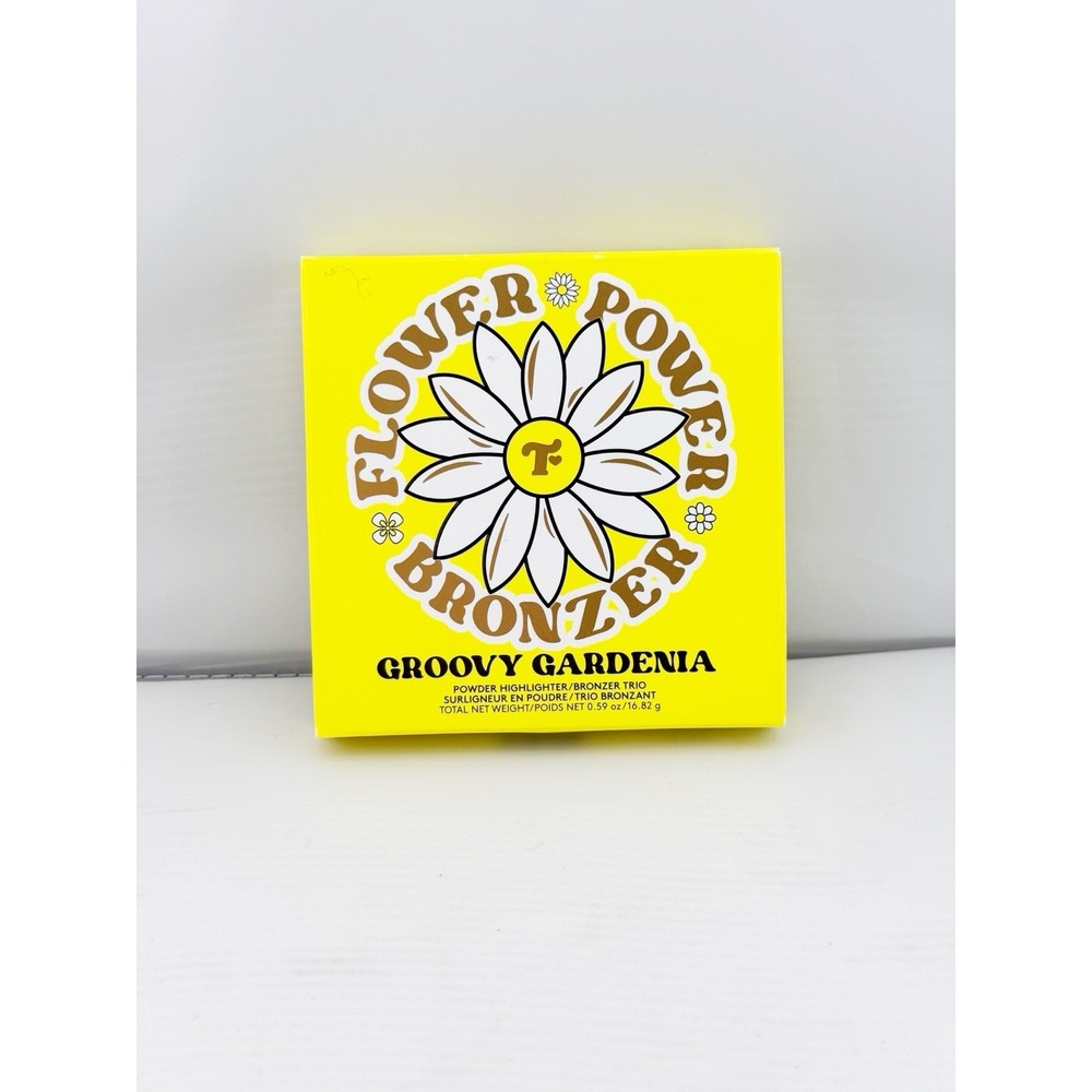 Trixie Cosmetics Flower Power Makeup Bronzer. Groovy Gardenia